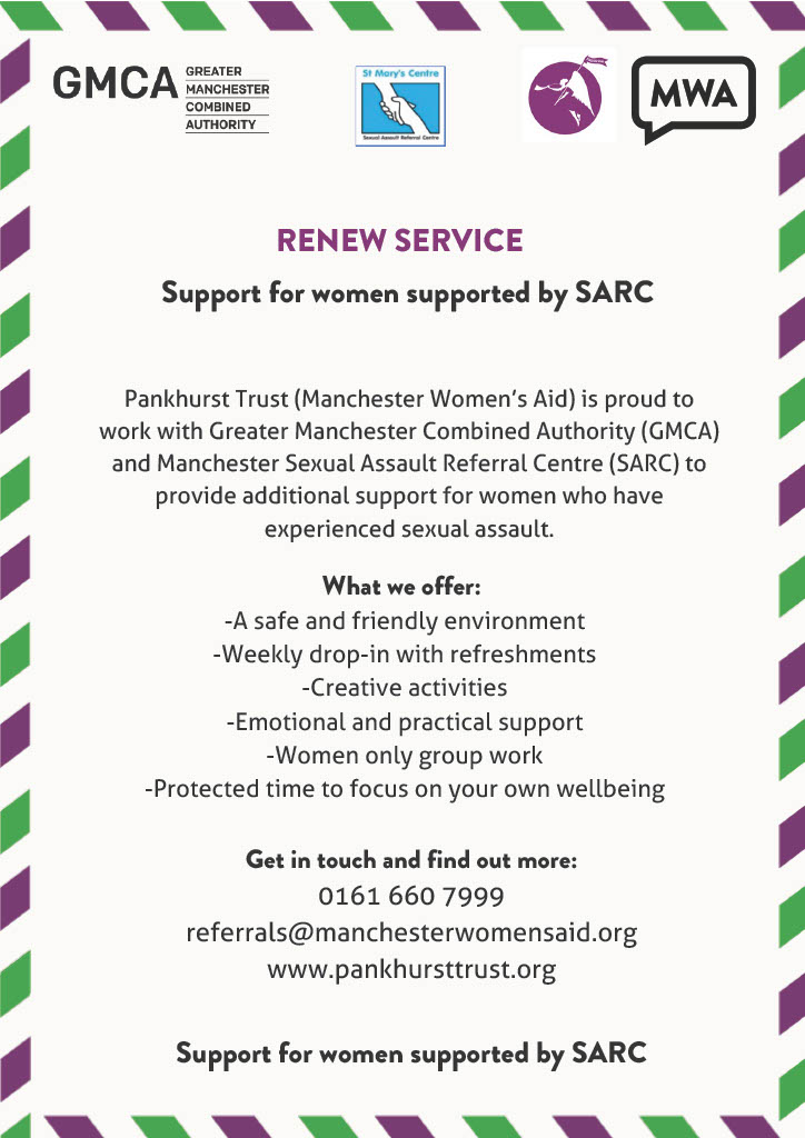 Manchester Women’s Aid Renew Leaflet